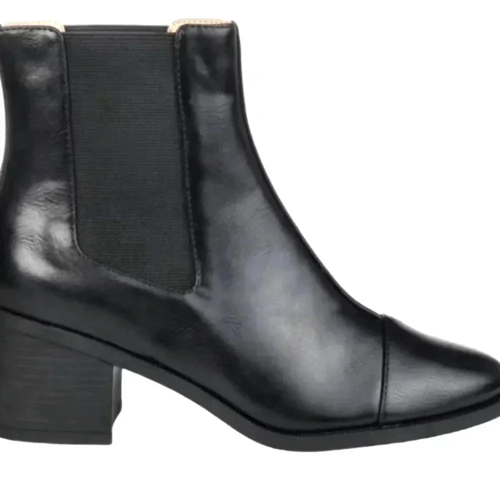 Journee Collection Women's Boots Nigella Tru Size 11 Black - Picture 3 of 3